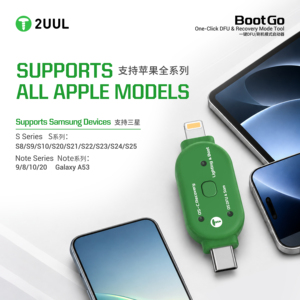 Outil de réparation 2UUL GT01 BootGo Type-C Lighting Dual Port DFU, outil de récupération et de flashage à un seul bouton pour <span class=keywords><strong>iPhone</strong></span> Samsung - Product Image 4