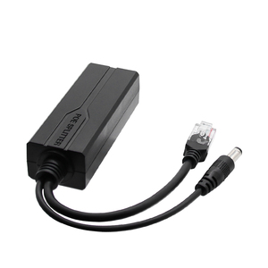 Adaptateur Ethernet RJ45 PoE 10/100 Mbps 2,5 Gbps DC44-57V 12V1.2A IEEE802.3bt AF/15.4W pour caméra IP Modèle HX-PD02S - Product Image 3