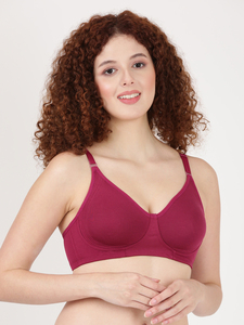 Women Seamless Full Coverage Encircle Bra Breathable Soft Fabric Wireless Stretch Fit Everyday Comfort Lingerie Wholesale - Product Image 4