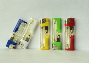 Nhà sản xuất trực tiếp điện tử nhẹ hơn cho điện tử sử dụng dùng một lần butan khí hút thuốc với ánh sáng LED - Product Image 5