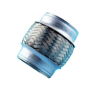 Tuyau flexible d'échappement en métal OEM soufflet en acier inoxydable tuyau flexible d'échappement automatique soufflet avec un bon <span class=keywords><strong>prix</strong></span> - Product Image 1