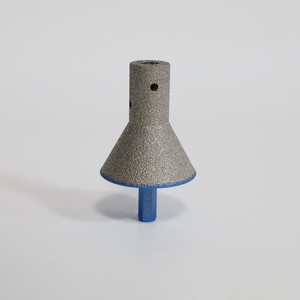 Foret à chanfreiner et à polir pour pierre, tête de meulage conique et en forme de parapluie - Product Image 6
