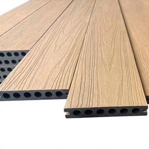 Fournisseur d'usine de terrasses en WPC, OEM ODM, couleurs personnalisées, planches de terrasse composites pour extérieur, commande en gros - Product Image 1