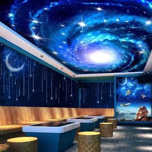 Impermeabile 3D cielo stellato carta da parati moderna fantasia universo tema dello spazio per Hotel murale KTV Box sfondo ospedali - Product Image 1