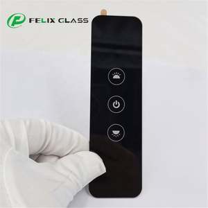 Panel de Vidrio Templado Sólido Negro con Impresión de Serigrafía Personalizada para Controlador de Farola Inteligente, Compatible con IoT 5G, Decoración - Product Image 3