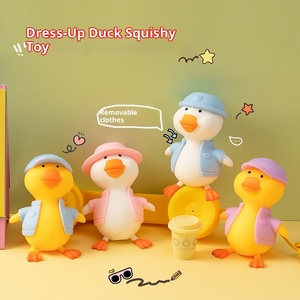 Divertido Pato de Juguete para Cambiar de Ropa, con Música, de Rebote Lento, Antiestrés, para Apretar y Ventilar, Juguetes para Niños, Material EVA, Unisex - Product Image 3