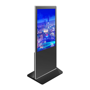 Programable menú restaurante soporte de suelo señalización digital de pantalla táctil todo en una PC VGA/HD <span class=keywords><strong>2</strong></span>/4/ 6/8 puntos del - Product Image 5