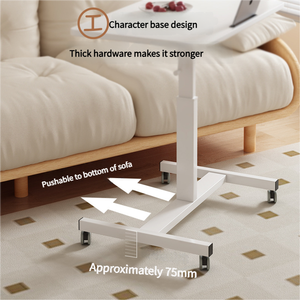 Mesita de noche plegable elevable de alta calidad de venta directa de fábrica para el dormitorio del hogar OEM/ODM personalizado especial - Product Image 4