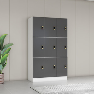 <span class=keywords><strong>Casier</strong></span> compact en stratifié HPL, étanche et résistant au feu, pour montage au sol/mur, idéal pour salle de sport, salle de bain, centre de bain, ou comme armoire à <span class=keywords><strong>chaussures</strong></span> avec serrure. - Product Image 2