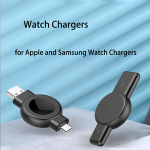 Station de charge rapide sans fil portable <span class=keywords><strong>USB</strong></span> Type <span class=keywords><strong>C</strong></span> PD pour Samsung Galaxy <span class=keywords><strong>Watch</strong></span> 3 4 5 6 <span class=keywords><strong>7</strong></span> 8 Pro Active 2 - Product Image 1
