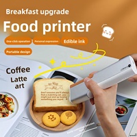 Printer Makanan Genggam 100-watt Pena Semprot Seni Latte Kopi Inkjet Gourmet Mini Portabel Garansi 1 Tahun Resolusi 300