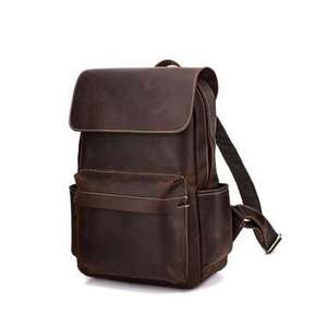 Genuine <b>Leather</b> Designer Bag Multi-Purpose Laptop & Travel Bag Vintage Luxury Style <b>Leather</b> <b>Backpack</b> Wholesale Price Collection - Product Image 4