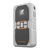 Démarreur de voiture 800A Peak avec compresseur d'air 36 PSI, booster de batterie portable 12V 7200mAh et gonfleur de pneus numérique pour moto