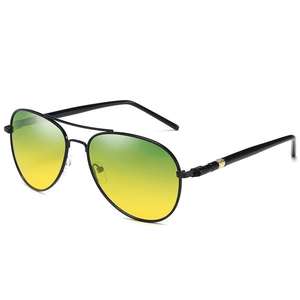 2025 marca de lujo 209 gafas de sol polarizadas que cambian de color para hombres usadas día y noche gafas de almeja voladora visión de conducción al por mayor - Product Image 4