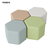 Tabouret de musique scolaire en forme de nid d'abeille créatif ADCX - Sièges modulaires pour chœur et classe