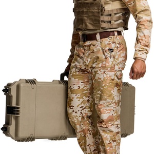 Pantalones Cargo de Camuflaje para Hombre, Tejido Elástico Transpirable, Resistentes al Agua, Ripstop, Ligeros, para Actividades al Aire Libre - Product Image 2