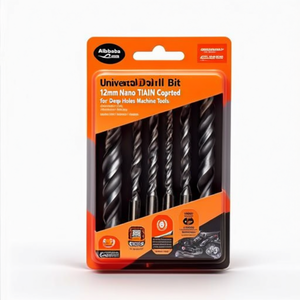 Foret universel en carbure de 12 mm, revêtement Nano TiAlN, pour trous profonds, outils de machine - Product Image 2