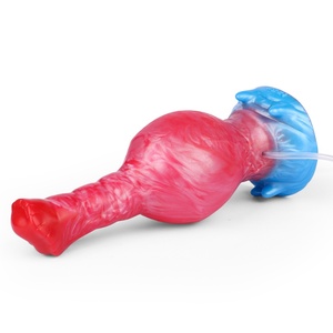 NNSX Ejaculation <b>Dildo</b> Inflatable Silicone Penis Fantasy alien <b>Dildo</b> Female Masturbator Thick Squirting Wholesale Adult Sex Toys - Product Image 2