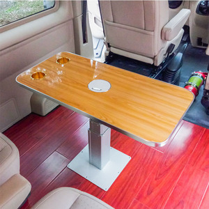 Üstün kalite çok katmanlı ahşap masa karavan karavan kaldırma tablası <span class=keywords><strong>RV</strong></span> ayarlanabilir masa - Product Image 4