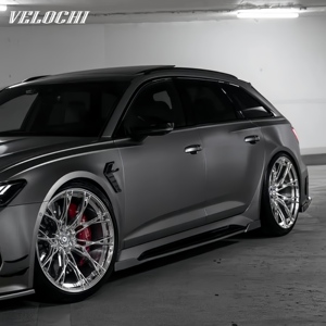 Jantes forgées personnalisées VLC 17 18 19 20 21 22 24 pouces 5x108 5x112 5x114.3 5x120 chromées pour voitures particulières Audi A4 S4 RS4 B8 - Product Image 4