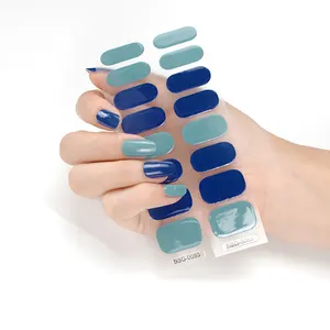 Beau Fly Semi Cured Nail Patch Manicure Phototherapy Soft Second Generation Gel Nail Stickers