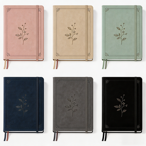 Custom Premium Waterproof PU <b>Leather</b> <b>Notebook</b> Factory with Logo Printing <b>A5</b> Journal Planner for Business Office Gift Wholesale - Product Image 2