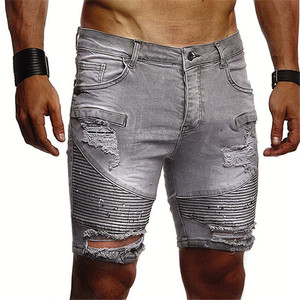 Spedizione gratuita nuova moda per il tempo libero <span class=keywords><strong>uomo</strong></span> Short <span class=keywords><strong>Jeans</strong></span> di marca Shorts estivi da <span class=keywords><strong>uomo</strong></span> Biker <span class=keywords><strong>Jeans</strong></span> pantaloncini <span class=keywords><strong>corti</strong></span> da <span class=keywords><strong>uomo</strong></span> - Product Image 2