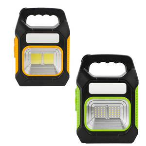 IP65 Solar Light Emergency Handheld <span class=keywords><strong>Lamp</strong></span> USB Oplaadbaar Plastic Handmatig Outdoor Camping LED-lantaarn Multifunctioneel tentlicht - Product Image 2