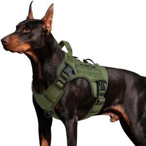 <b>Pet</b> Tactical Sport Fashion Chest <b>Harness</b> Waterproof Anti-Shock Adjustable Multi-Function Leash for Larger Dogs - Product Image 1
