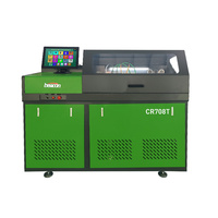 Banc d'essai de pompe Diesel CR708 Machine d'essai d'injecteur à rampe commune pour CRI CRP EUI EUP HEUI C7 C9