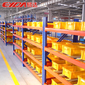 פלדה באיכות גבוהה תעשייתי <span class=keywords><strong>racking</strong></span> fifo כבד הגנה בפני קורוזיה הגנה על כוח המשיכה מזרן מדפים - Product Image 4