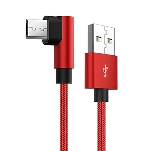 สายชาร์จข้อมูล <span class=keywords><strong>USB</strong></span> 2.0 ความเร็วสูง หัวงอซ้าย ชนิด Micro พร้อมสายทองแดง สำหรับอุปกรณ์ Android และ <span class=keywords><strong>Wacom</strong></span> - Product Image 2