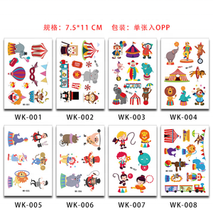 Pegatinas de <span class=keywords><strong>tatuaje</strong></span> temporal No se requieren técnicas o herramientas especiales, simplemente pegue la pegatina en su piel - Product Image 5