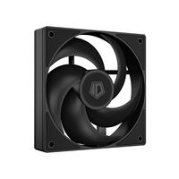 Ventilateur de refroidissement pour boîtier d'ordinateur de bureau AS120 12 cm 4 broches noir PWM à température contrôlée