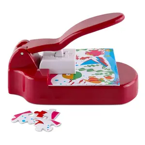 Embossing Flower Punch Children's Educational Toys DIY Handmade Materials 1PC New Creative Jigsaw Puzzle Maker Machine