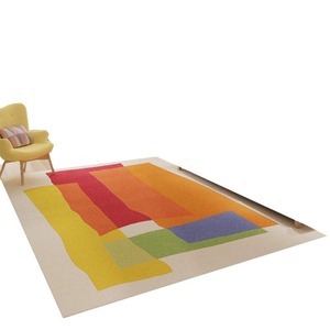 Tapis rectangulaire en fausse fourrure de cachemire inspiré de la dopamine, en fibre de polyester, design contemporain, pour salon, chambre, hôtel - Product Image 3