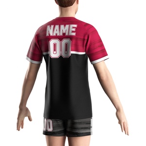 Maillot de sport de qualité supérieure pour homme, col rond, pour équipe sportive, maillot de gym, maillot de rugby Schotland - Product Image 6