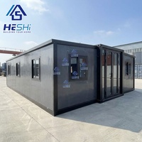 Maison préfabriquée extensible facile à construire, conteneur mobile de 40 pieds, 20 pieds, 30 pieds, villa préfabriquée, cuisine, appartement pour grand-mère