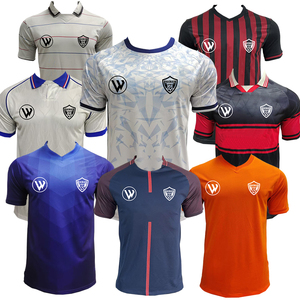 レトロサッカージャージービンテージサッカーシャツクイックドライサッカーレトロクラシックサッカージャージースポーツウェア用ユニフォーム - Product Image 4