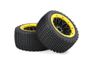 Rofun Voiture RC à l'échelle 1/5 BAHA <span class=keywords><strong>5B</strong></span> Pneus arrière tout-terrain robustes <span class=keywords><strong>BAJA</strong></span> (lot de 2, 170x80mm) 953111 - Product Image 6