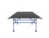 Système de carport solaire pré-assemblé en acier au carbone, surface anodisée, durée de vie de 20 à 25 ans, pour usage domestique, autoroute, arrêt de bus
