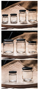 Bottiglia di vetro su ordinazione del barattolo dell'alimento di Avertan 50ml 100ml 150ml 200ml 250ml 300ml 350ml 450ml per stoccaggio della cucina - Product Image 5