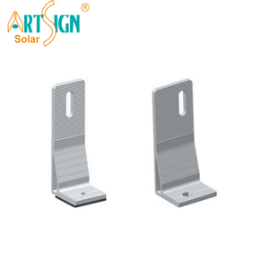 Support de montage de panneau solaire en forme de L <span class=keywords><strong>pour</strong></span> toit métallique en aluminium 6005-T5, support solaire réglable en forme de L <span class=keywords><strong>pour</strong></span> système de support photovoltaïque |   Art Sign - Product Image 3