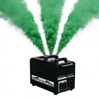 Fächerförmiger Effekt Farbiger Rauch Nebelstrahl Neue Fernbedienung DMX512 3500W Nebelmaschine mit 10-12m Sprühweite für Bühne Club Bar DJ
