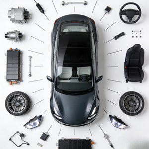 Jantes en alliage d'origine, enjoliveurs de roues, capuchons de moyeu pour Tesla Model 3 2020 2021 2022 - Product Image 3