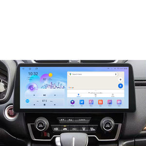 Autoradio GPS Navigation Android Auto Carplay avec écran tactile de 12,3 pouces, téléchargement d'applications, DSP, thème variable, pour Honda CRV 2017~<span class=keywords><strong>2022</strong></span> - Product Image 1
