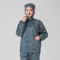 Combinaison jetable non tissée en acier inoxydable, usage salle blanche, certifiée CE/ISO, niveau de protection contre les risques D, imperméable et sécuritaire