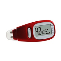 Outil de soins de la peau Mini Portable rétro-éclairage numérique écran LCD 3-en-1 testeur de peau humidité huile douceur détection analyseur de peau