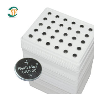 Henli Max <span class=keywords><strong>CR1220</strong></span> Botón de dióxido de manganeso de litio Batteryor Watch Primay Batería 3V Teléfono redondo Juguetes Herramientas eléctricas de gas - Product Image 1