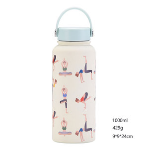 2025 nouveau Doremi DM-950 650ml/1000ml isolé sous vide en acier inoxydable sport bureau utilisation bouteille d'eau 6-12 heures isolation thermique - Product Image 3